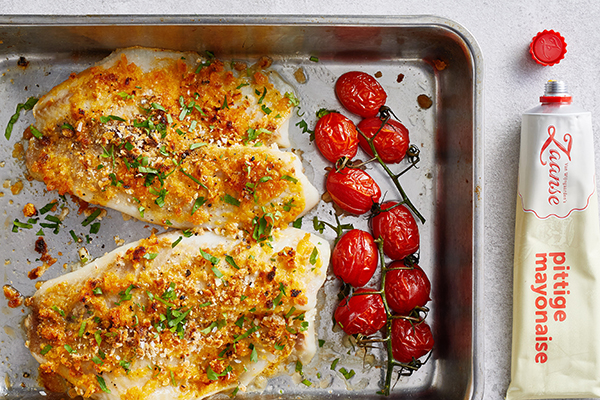 ZAANSE PITTIGE MAYONAISE Tilapia uit de oven1_LR Inspiratie Zaanse Mayonaise