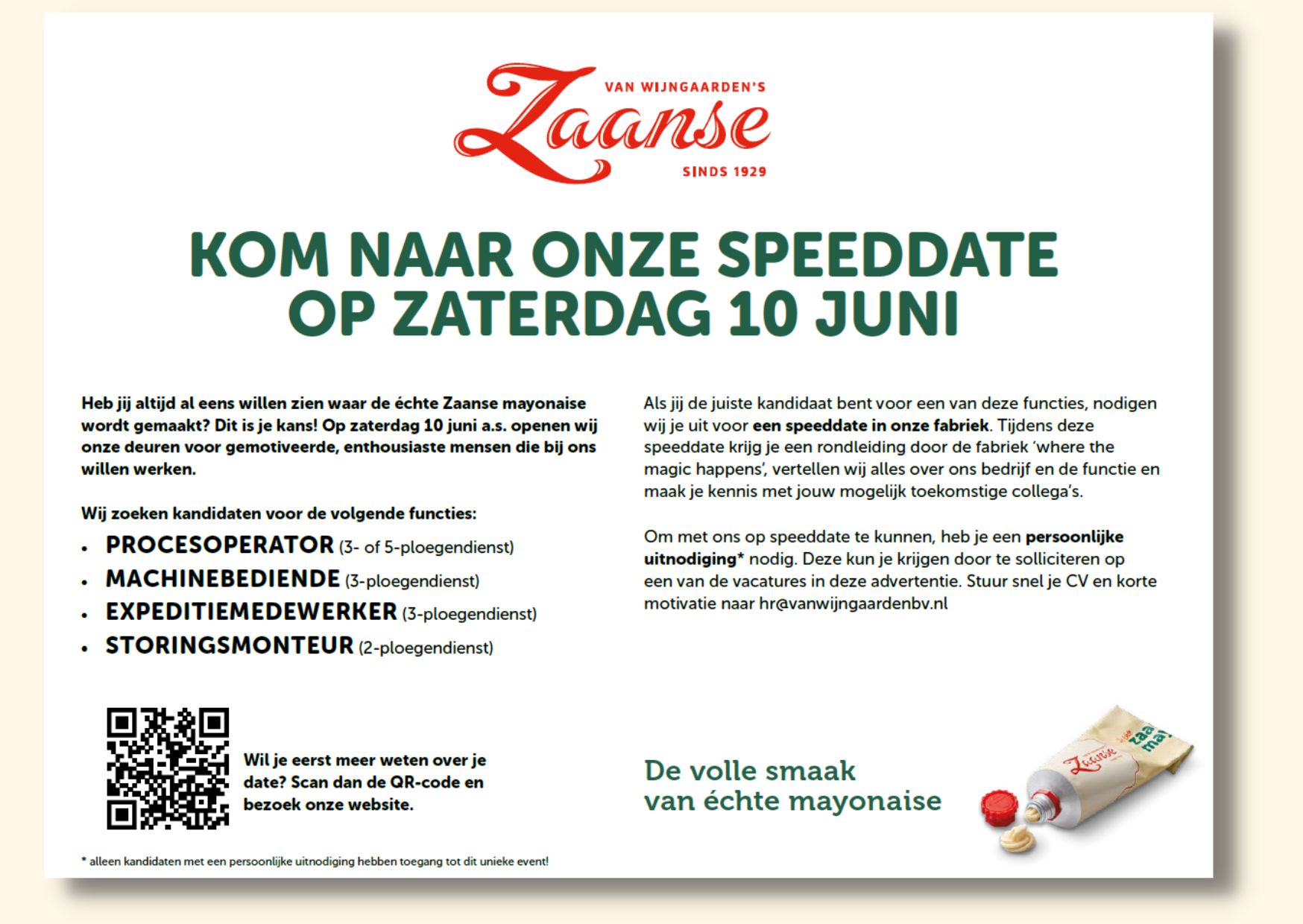 Vacatures_speeddates vacatures
