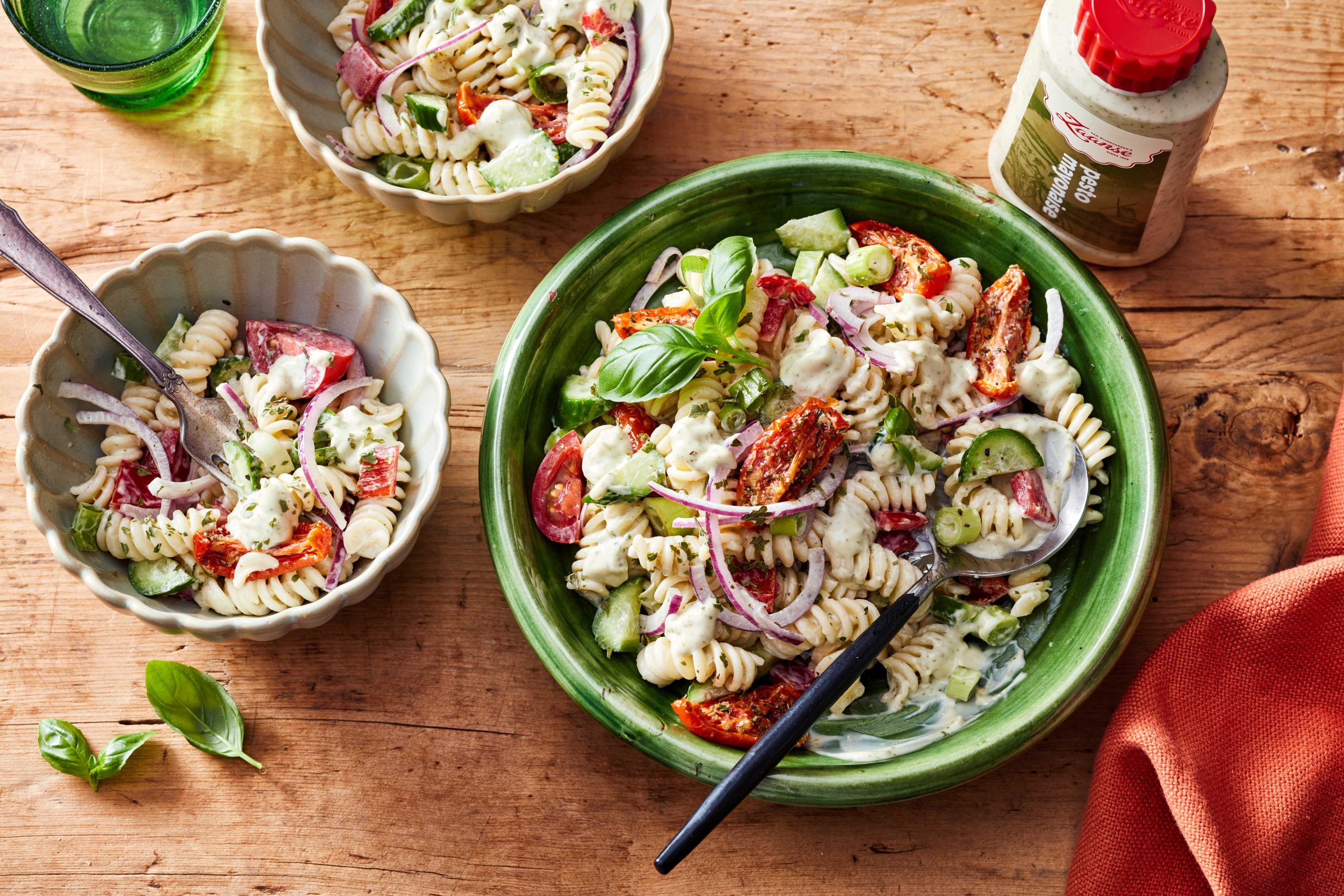 Pasta salade03_web Echte mayonaise