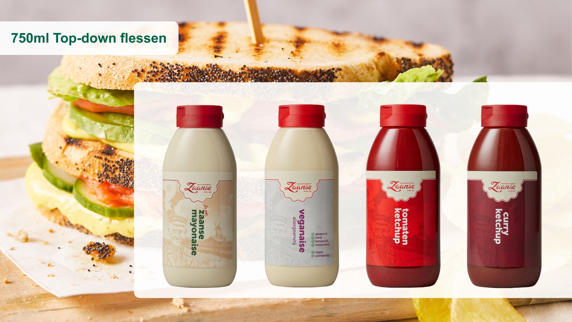 750 ml Top-down flessen